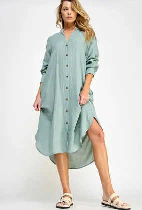 Azalea Mid Shirt Dress