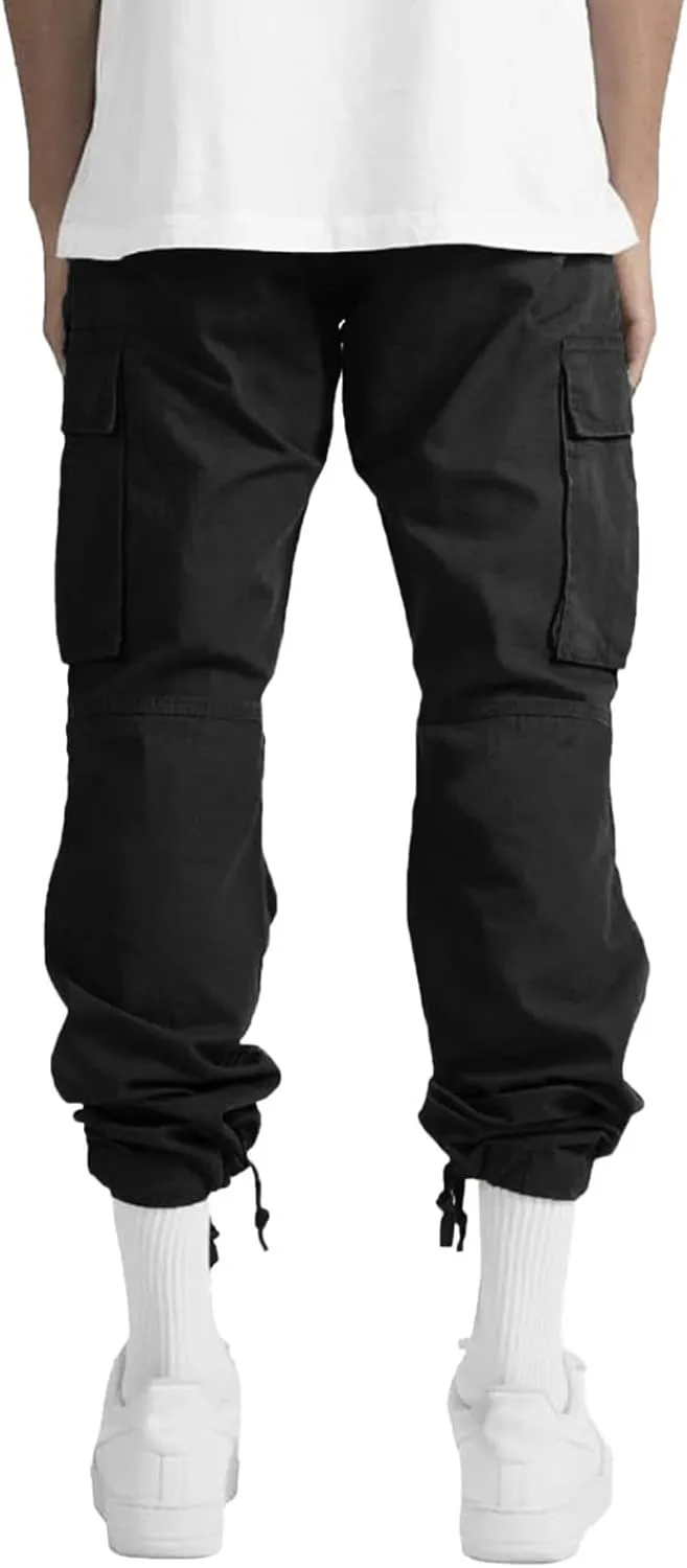 Cargo Pants for Men Lightweight Casual Sweatpants with Multi Pockets Durable Work Pant Construction Tactical Trousers
