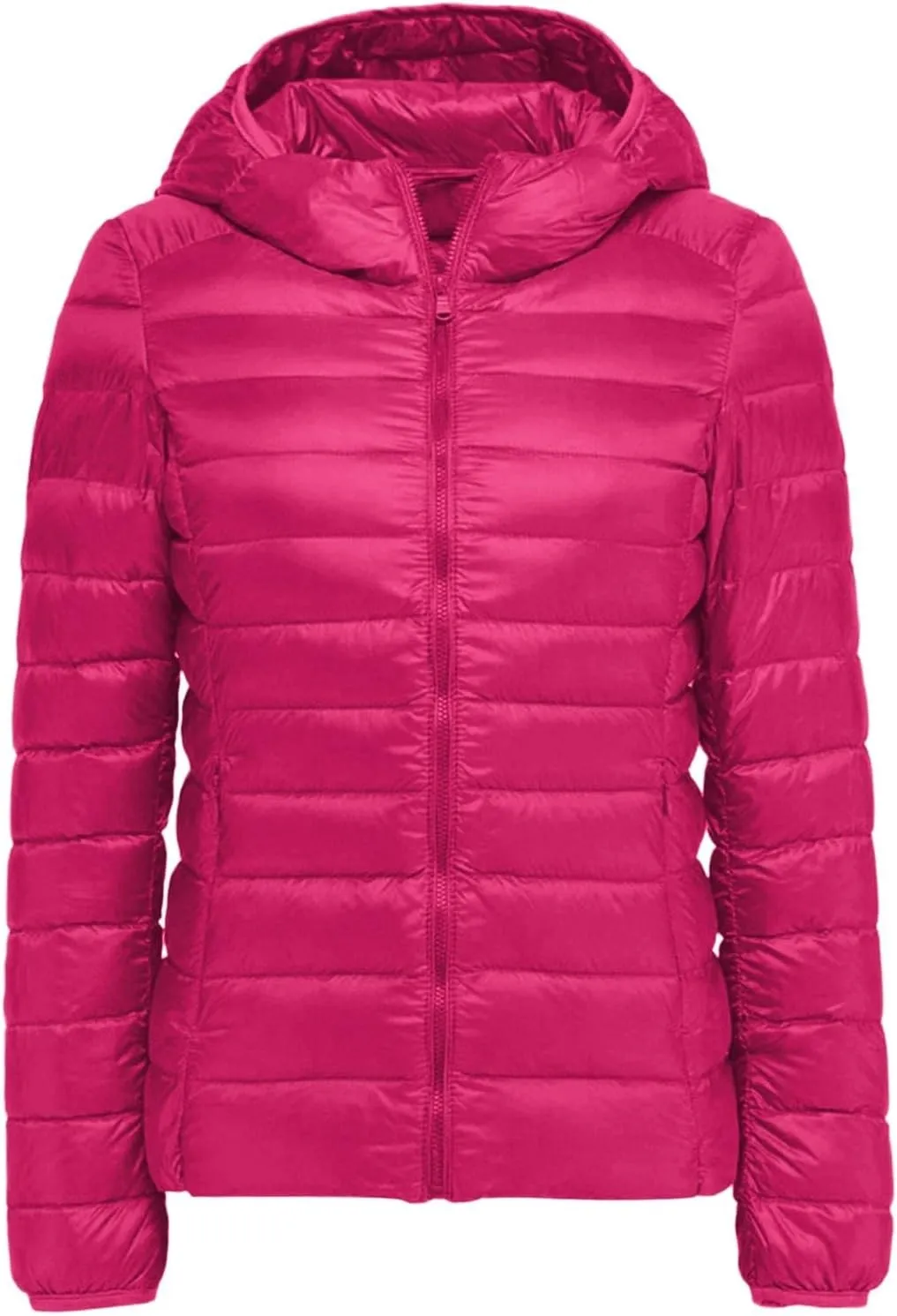 cooki Puffer Jacket Womens Winter Coats for Women 2024 Lightweight Packable Down Jacket Warm Hooded Quilted Puffer Coat