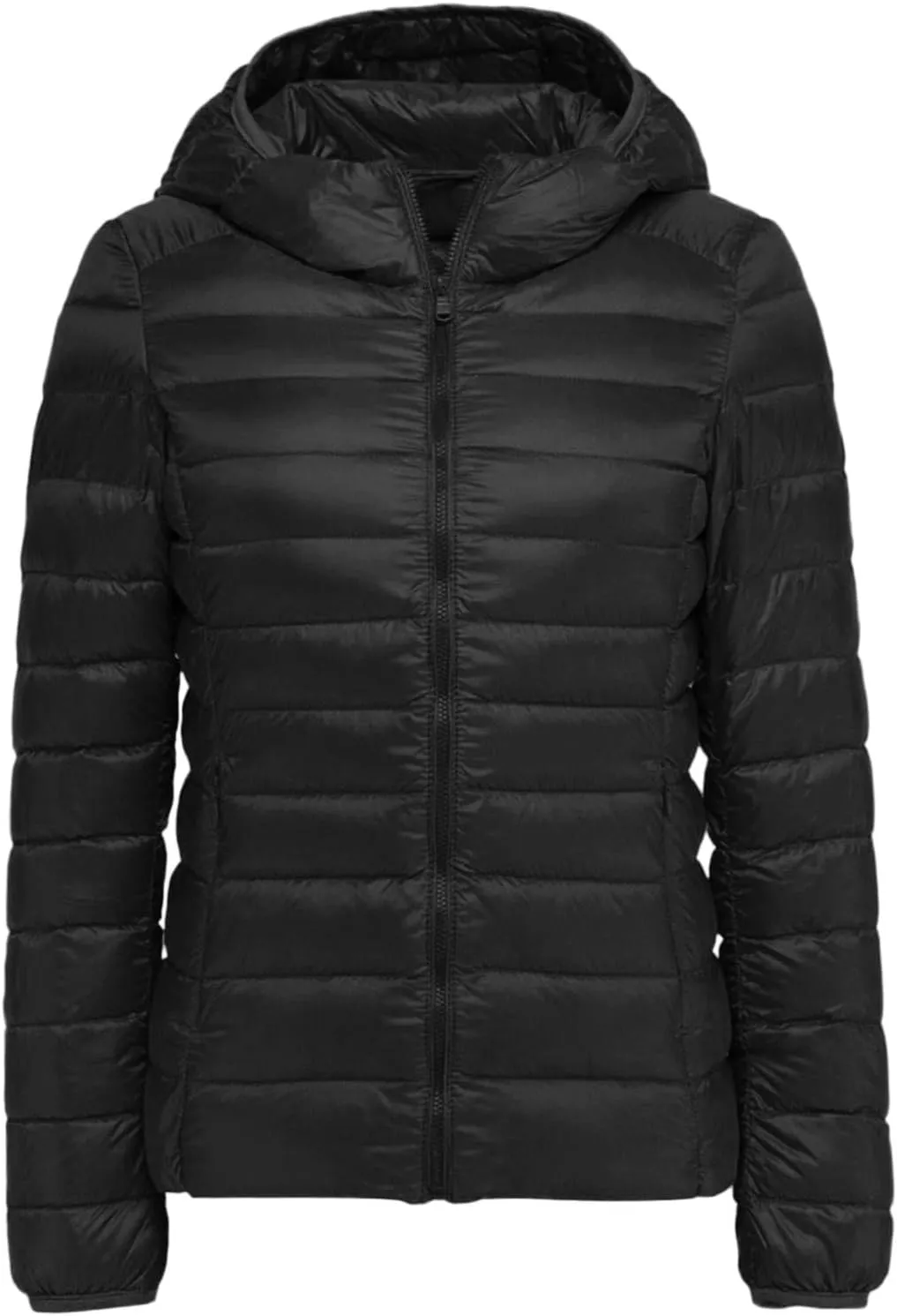 cooki Puffer Jacket Womens Winter Coats for Women 2024 Lightweight Packable Down Jacket Warm Hooded Quilted Puffer Coat