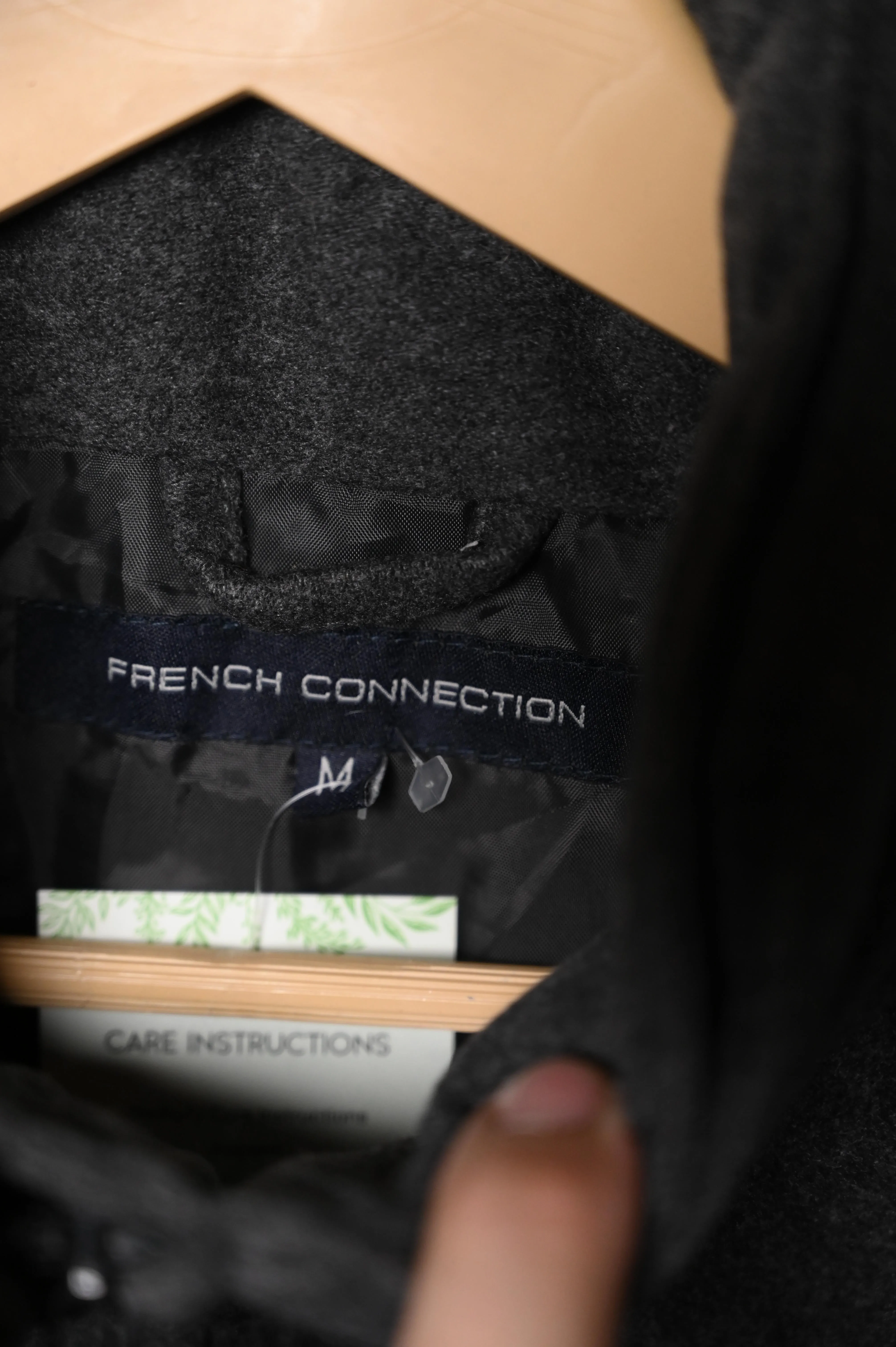French Connection Grey Medium Sleeveless Jacket