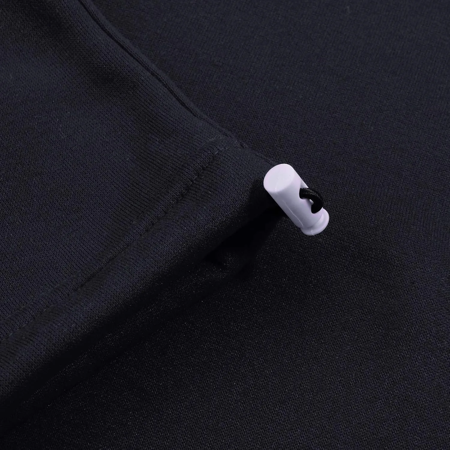 Heavy Cargo Sweatpants for Men Drawstring Baggy Jogger Cargo Pants Multi Pockets Open Bottom Athletic Workout Pants