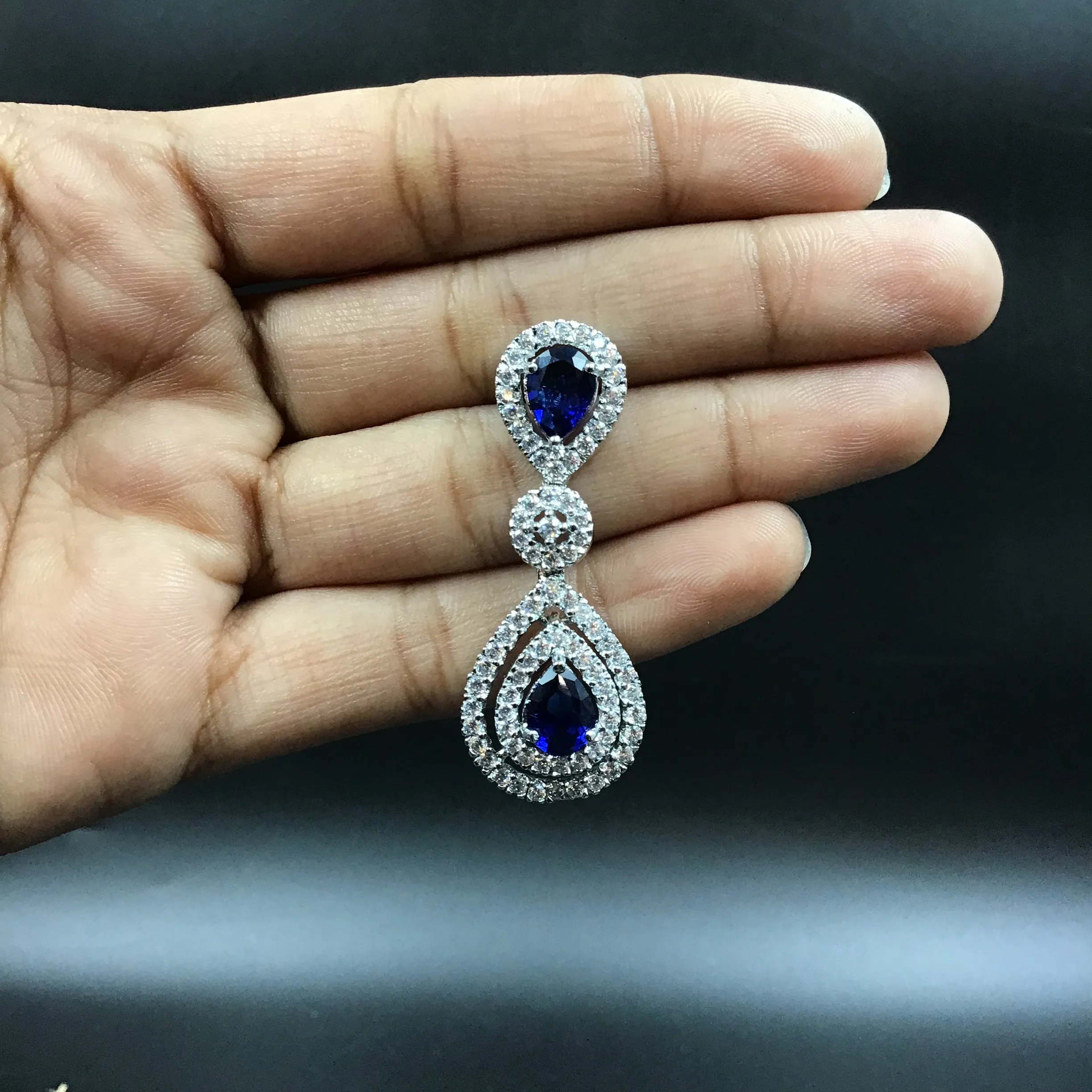 Light Earring Zircon/AD Earring 6051-08