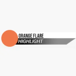 Orange Flare - Two Thin Coats