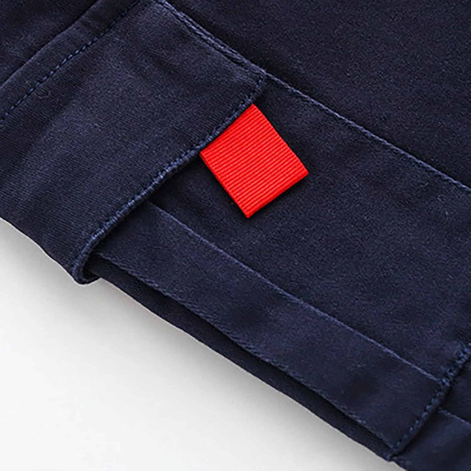 Toddler Baby Boys Twill Cargo Pants Pull-on Elastic Waist Baggy Joggers Solid School 𝐔niform Hiking Pants