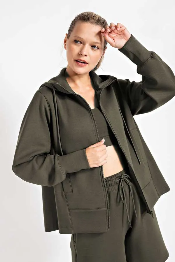 Zip Up Hoodie Jacket
